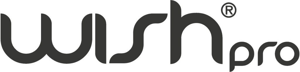 Logotipo WishPro, tecnología de tratamientos estéticos con cápsulas activas